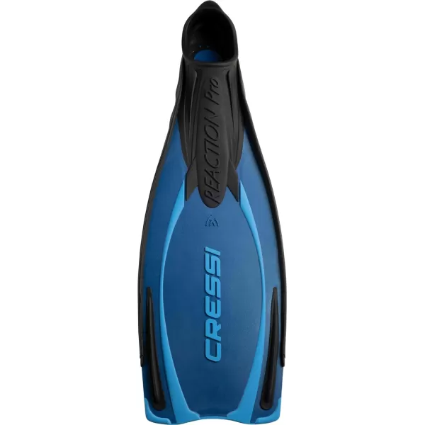 Cressi Adult Snorkeling &amp; Scuba Diving Fins - Powerful Full Foot Pocket Fins - Reaction Pro: Made in Italy