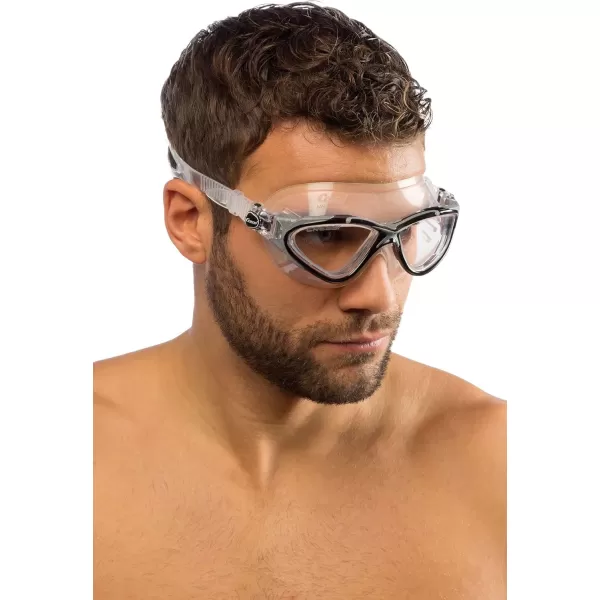 Cressi Adult Swim Goggles with Long Lasting Anti-Fog Technology - Planet: made in Italy