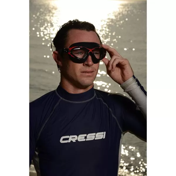 Cressi Adult Swim Goggles with Long Lasting Anti-Fog Technology - Planet: made in Italy