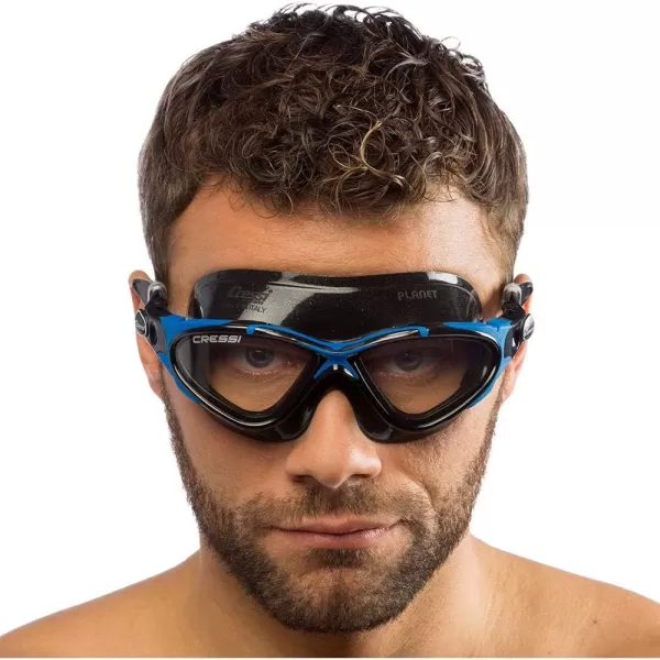 Cressi Adult Swim Goggles with Long Lasting Anti-Fog Technology - Planet: made in Italy