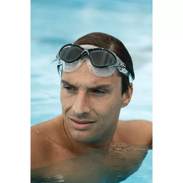 Cressi Adult Swim Goggles with Long Lasting Anti-Fog Technology - Planet: made in Italy