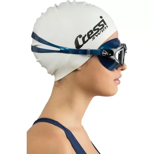 Cressi Adult Swim Goggles with Long Lasting Anti-Fog Technology - Planet: made in Italy