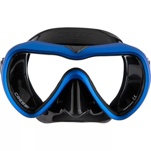 Cressi Anti-Fog Wide View Single Lens Scuba Diving and Freediving Mask: A1: Designed in Italy