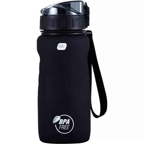 Cressi H2O Frosted Drinking Flask - One Click Opening, Lanyard for Easy Carrying, Filter for Ice and Fruit - 600 ml / 1000 ml - BPA Free - Designed in Italy