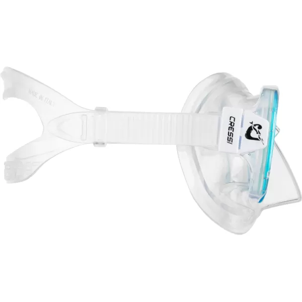 Cressi Junior Boys and Girls Snorkeling Silicone Mask | Perla Jr Made in Italy