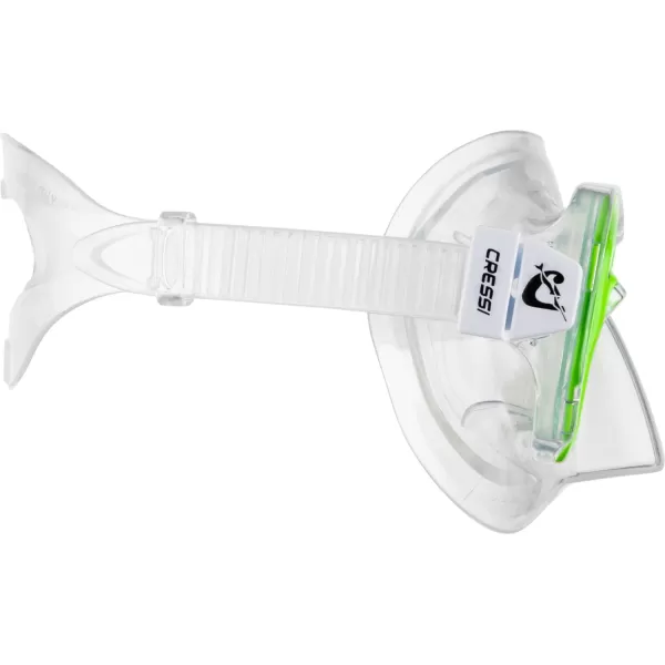 Cressi Junior Boys and Girls Snorkeling Silicone Mask | Perla Jr Made in Italy