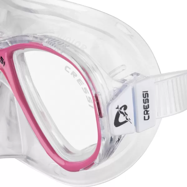 Cressi Junior Boys and Girls Snorkeling Silicone Mask | Perla Jr Made in Italy