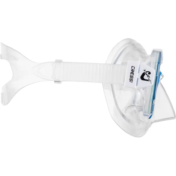 Cressi Junior Boys and Girls Snorkeling Silicone Mask | Perla Jr Made in Italy