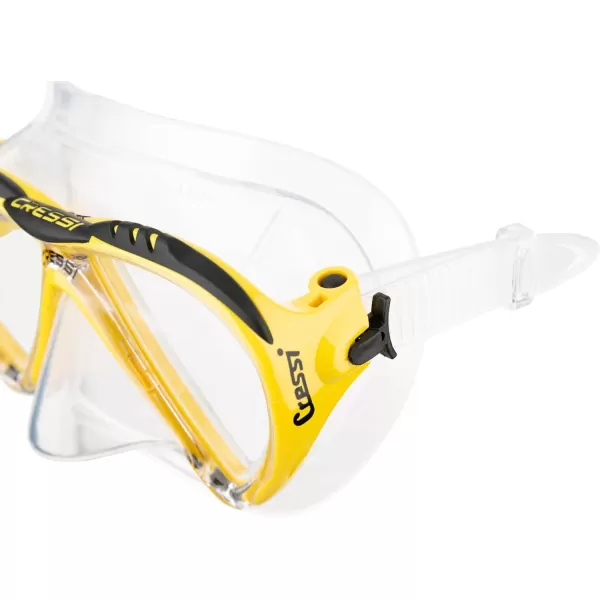 Cressi LINCE, Adult Scuba Diving, Snorkeling, and Freediving Mask - Cressi: 100% Made in Italy Since 1946
