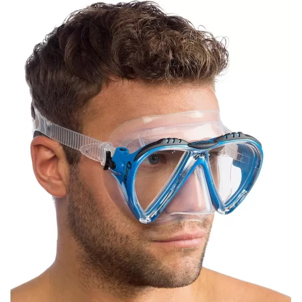 Cressi LINCE, Adult Scuba Diving, Snorkeling, and Freediving Mask - Cressi: 100% Made in Italy Since 1946