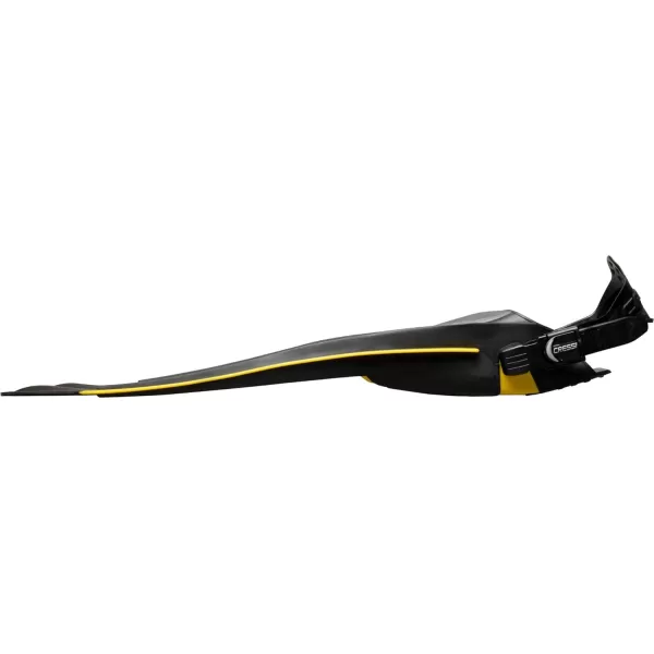 Cressi Lightweight Well-Balanced Open Heel Scuba Diving Fins - Pro Light: made in Italy
