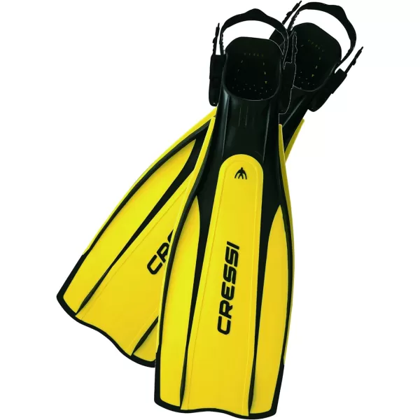 Cressi Lightweight Well-Balanced Open Heel Scuba Diving Fins - Pro Light: made in Italy