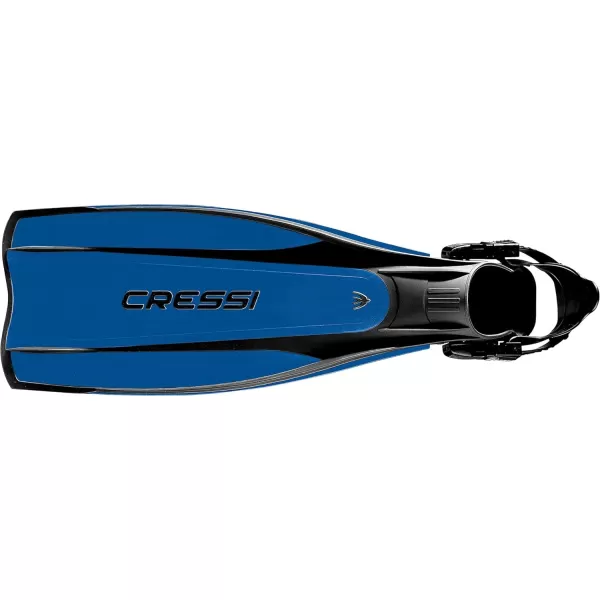 Cressi Lightweight Well-Balanced Open Heel Scuba Diving Fins - Pro Light: made in Italy