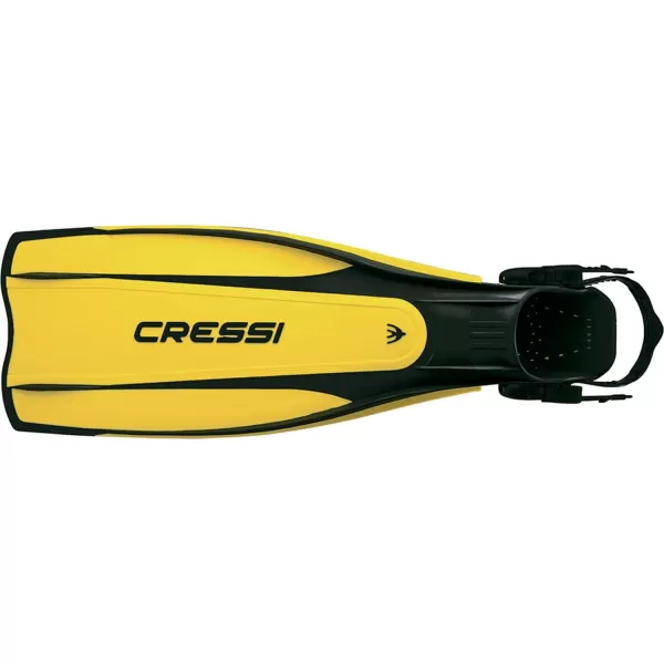 Cressi Lightweight Well-Balanced Open Heel Scuba Diving Fins - Pro Light: made in Italy
