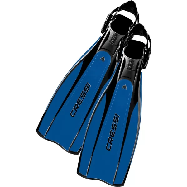 Cressi Lightweight Well-Balanced Open Heel Scuba Diving Fins - Pro Light: made in Italy