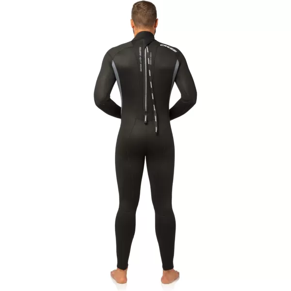 Cressi Men's &amp; Ladies' Full Wetsuit Back-Zip for Scuba Diving &amp; Water Activities - Otterflex 5mm: Designed in Italy