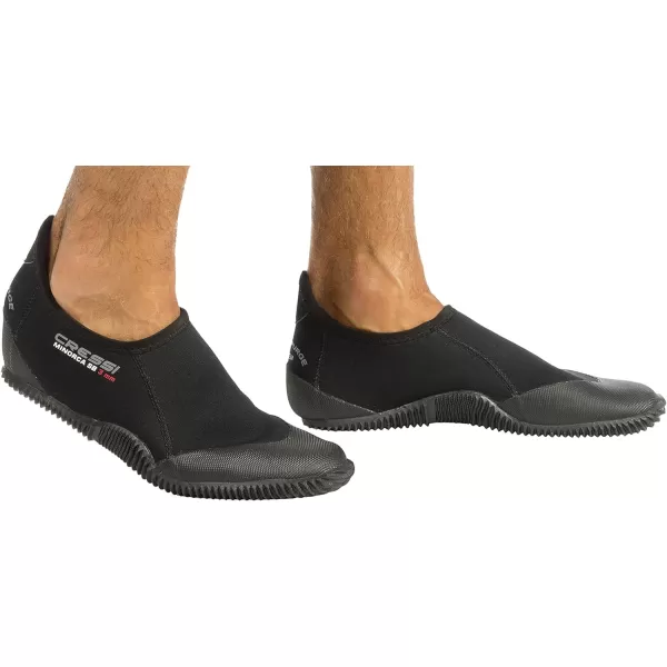 Cressi Neoprene Adult Anti-Slip Sole Boots for Water Sports: Scuba Diving, Snorkeling, Rafting, Windsurfing, Italy-made