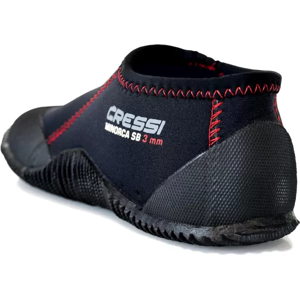 Cressi Neoprene Adult Anti-Slip Sole Boots for Water Sports: Scuba Diving, Snorkeling, Rafting, Windsurfing, Italy-made