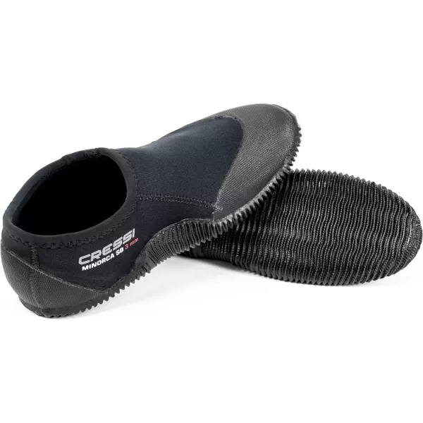 Cressi Neoprene Adult Anti-Slip Sole Boots for Water Sports: Scuba Diving, Snorkeling, Rafting, Windsurfing, Italy-made