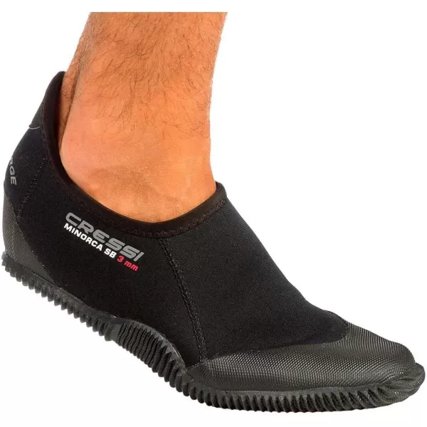 Cressi Neoprene Adult Anti-Slip Sole Boots for Water Sports: Scuba Diving, Snorkeling, Rafting, Windsurfing, Italy-made
