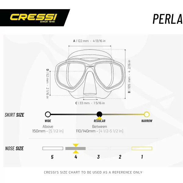 Cressi Perla Mask Mexico Snorkel Package