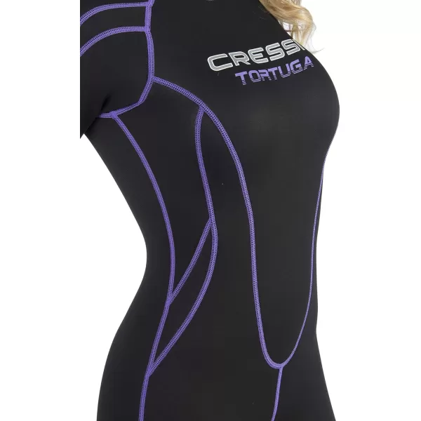 Cressi Shorty Ladies' Wetsuit for Water Activities - Tortuga 2.5mm Premium Neoprene