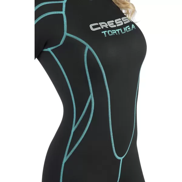 Cressi Shorty Ladies' Wetsuit for Water Activities - Tortuga 2.5mm Premium Neoprene