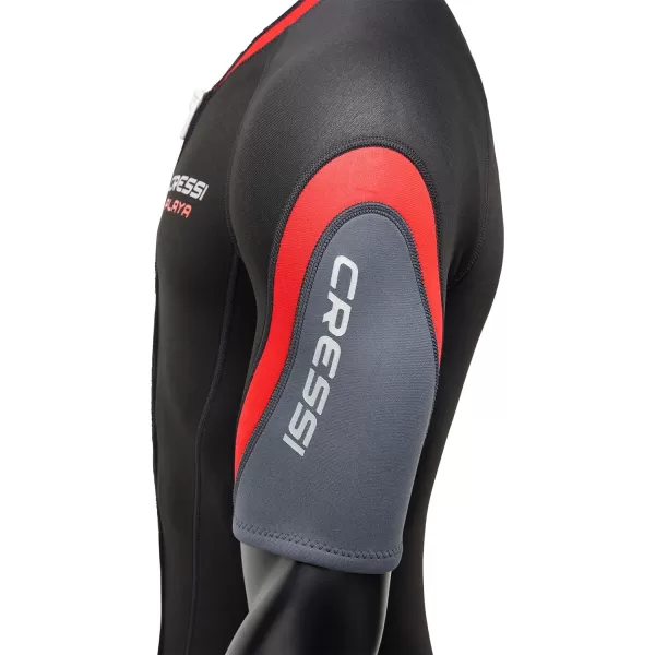 Cressi Shorty Men's Wetsuit for Scuba Diving, Snorkeling, Windsurfing - 2.5mm Neoprene | Playa Flex