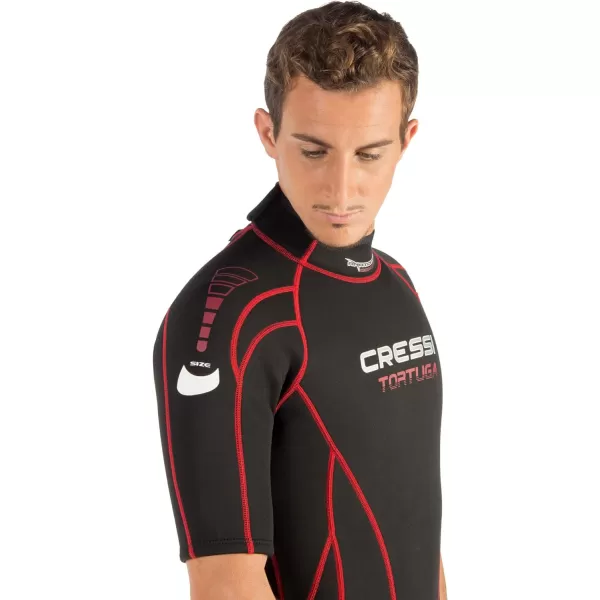 Cressi Shorty Men's Wetsuit for Water Activities in Warm Waters- Tortuga 2.5mm Premium Neoprene