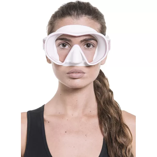Cressi Single Lens Frameless Scuba Mask for Good Visibility - F-Dual: Designed in Italy