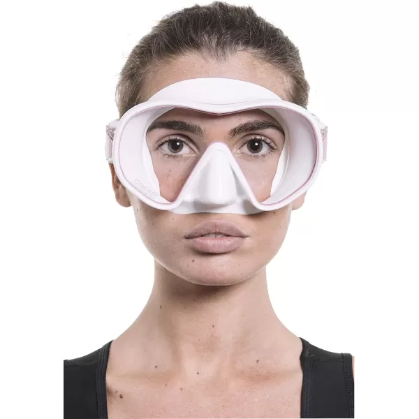 Cressi Single Lens Frameless Scuba Mask for Good Visibility - F-Dual: Designed in Italy