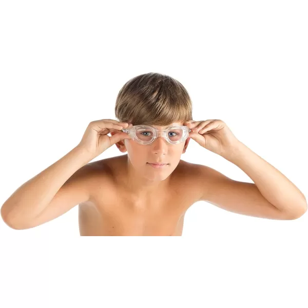 Cressi Swim Goggles for Kids Aged from 7 to 15 Years Old - Excellent Peripheral Vision | Rocks: Made in Italy