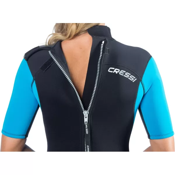 Cressi Tahiti - Womens Shorty Wetsuit 2.5mm, in Premium High Stretch Neoprene