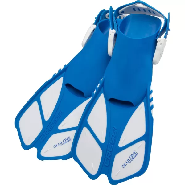 Cressi Youth Junior Snorkeling Set for kids Aged 3 to 9 - Short Adjustable Fins, Silicone Mask, Dry Snorkel - Mini Bonete Pro Dry Set