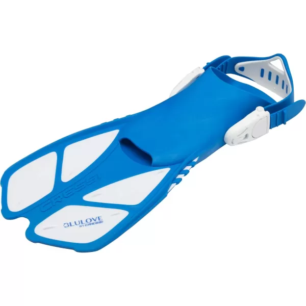 Cressi Youth Junior Snorkeling Set for kids Aged 3 to 9 - Short Adjustable Fins, Silicone Mask, Dry Snorkel - Mini Bonete Pro Dry Set