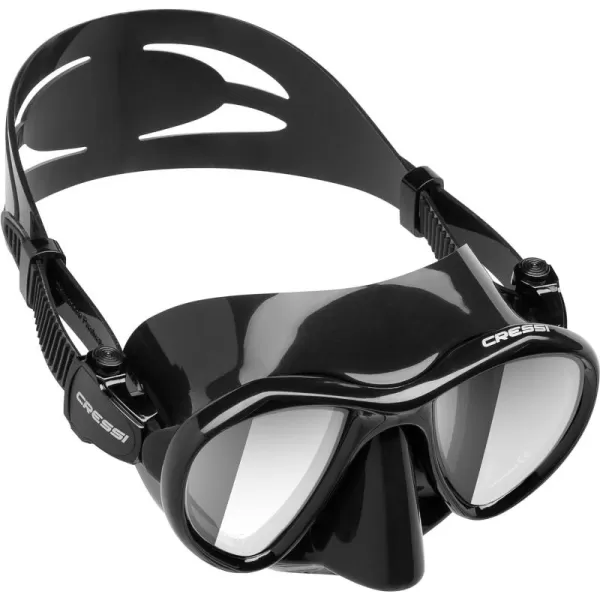 Adult Free Diving Photographer Low Volume Mask with Silicone Skirt- Metis by Cressi: Quality Since 1946