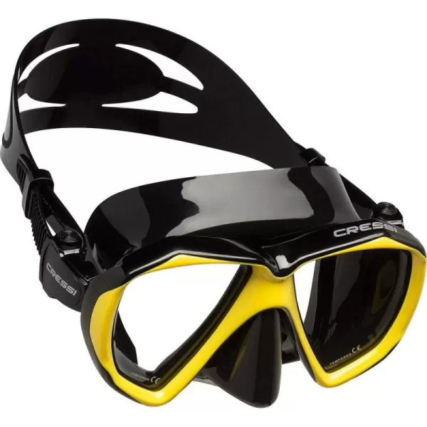 Adult Scuba Driving, Snorkeling, and Freediving Mask - Soft Comfortable Silicone - Ranger: Designed in Italy