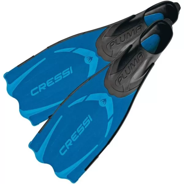 Adult Snorkeling Full Foot Pocket Fins Made with Advanced Technology - Pluma: Made in Italy