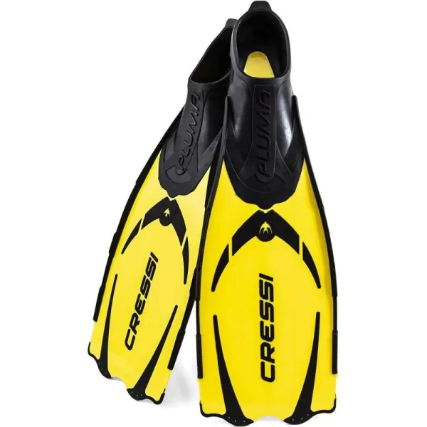 Adult Snorkeling Full Foot Pocket Fins Made with Advanced Technology - Pluma: Made in Italy