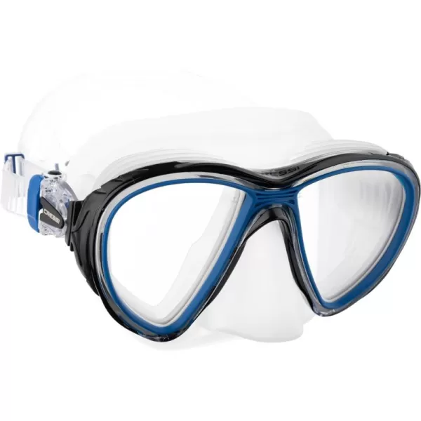 Cressi Adult Dive Mask with Advanced Fog System and Improved Downward Visibility - Quantum: Made in Italy