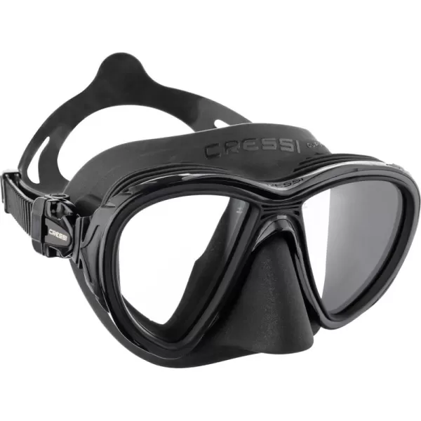 Cressi Adult Dive Mask with Advanced Fog System and Improved Downward Visibility - Quantum: Made in Italy