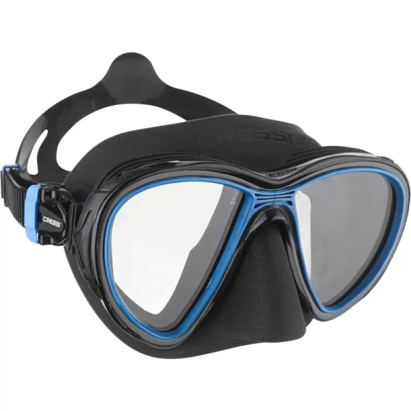 Cressi Adult Dive Mask with Advanced Fog System and Improved Downward Visibility - Quantum: Made in Italy
