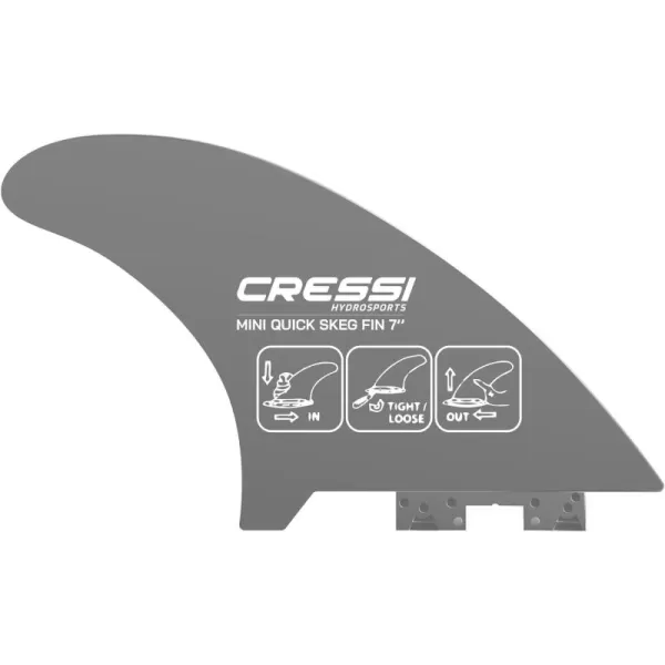 Cressi Genuine iSUP Skegs, Accessories for Stand-Up Paddle Boards Designed in Italy