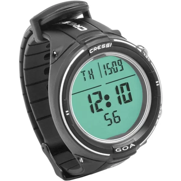 Cressi Goa Dive Watch Computer | 4 Programs - Air/Nitrox, Freediving, Gage | Made in Italy