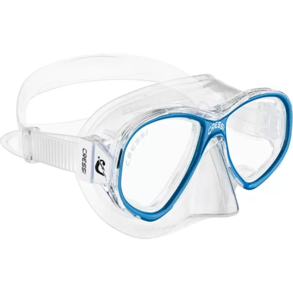 Cressi Junior Boys and Girls Snorkeling Silicone Mask | Perla Jr Made in Italy