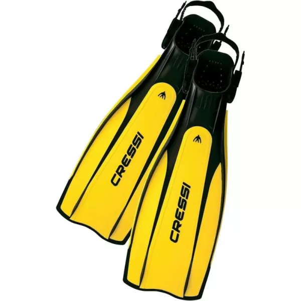 Cressi Lightweight Well-Balanced Open Heel Scuba Diving Fins - Pro Light: made in Italy