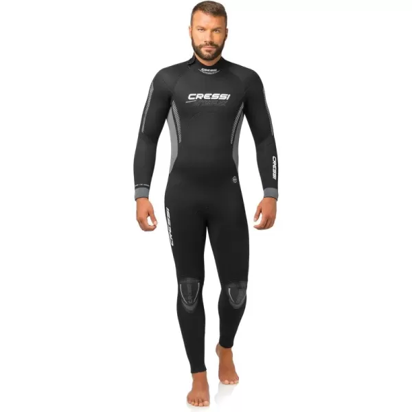 Cressi Men's &amp; Ladies' Full Wetsuit Back-Zip for Scuba Diving &amp; Water Activities - Otterflex 5mm: Designed in Italy