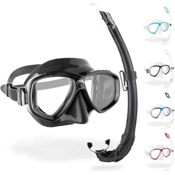 Cressi Perla Mask Mexico Snorkel Package