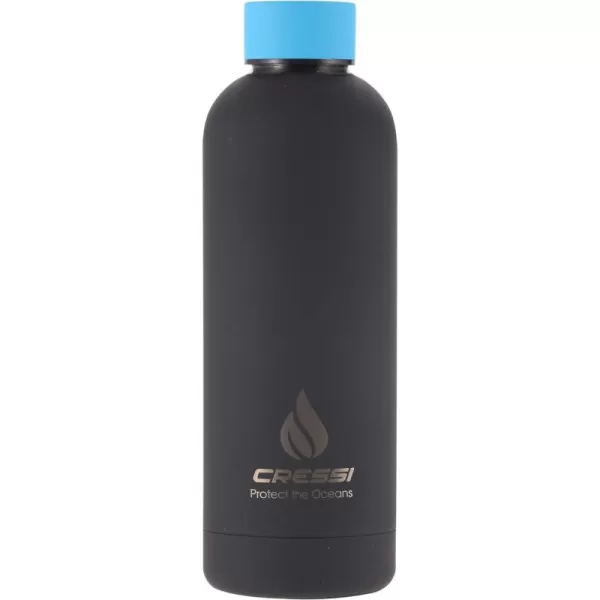 Cressi Rubber Covered Thermal Flask - Ideal for On the Go Everyday Use- Cressi: Quality Since 1946