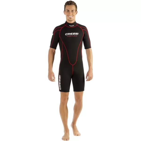 Cressi Shorty Men's Wetsuit for Water Activities in Warm Waters- Tortuga 2.5mm Premium Neoprene